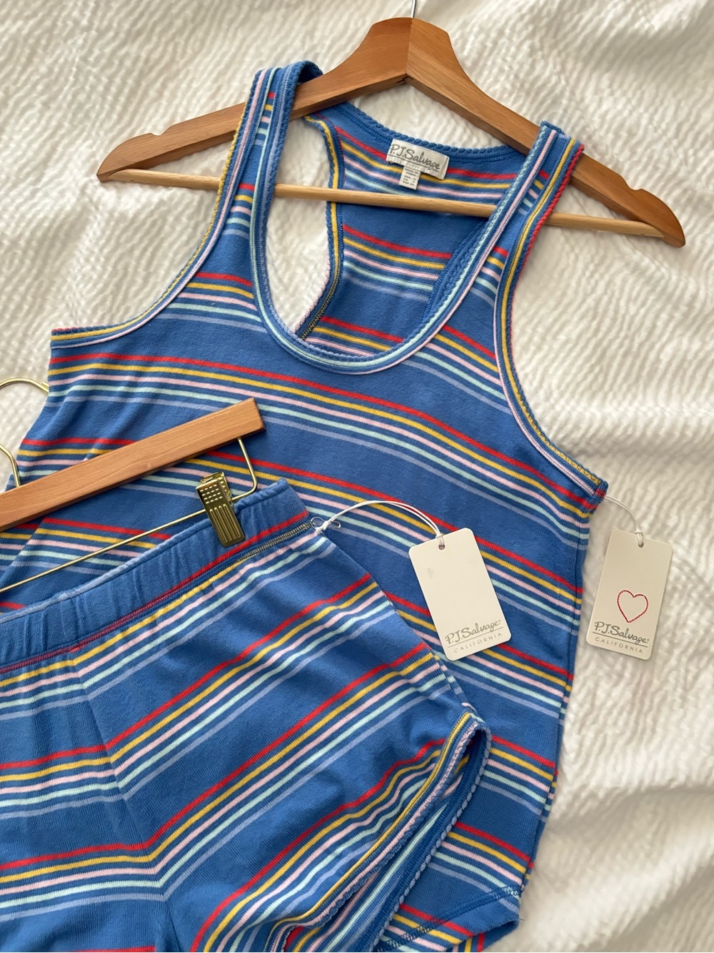 Pj Salvage Striped Short Lounge set - Picture 4 of 6